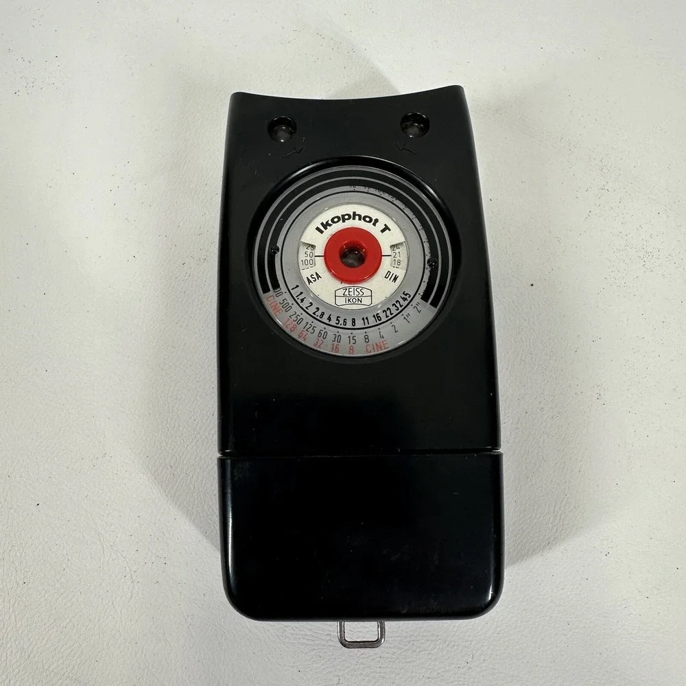 ZEISS IKON IKOPHOT T EXPOSURE LIGHT METER ASA DIN‎ with Case